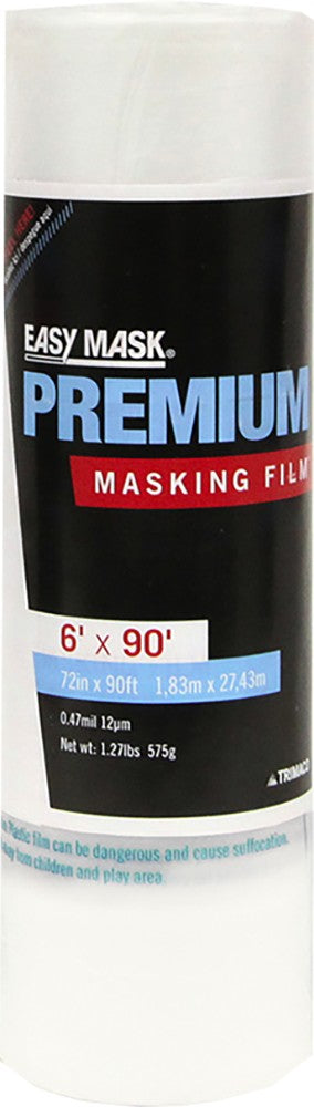 Premium Masking Film 6' x 90' .47Mil