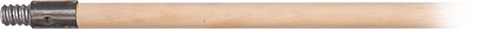 6' Wooden Extension Pole w/ Metal Threaded Tip