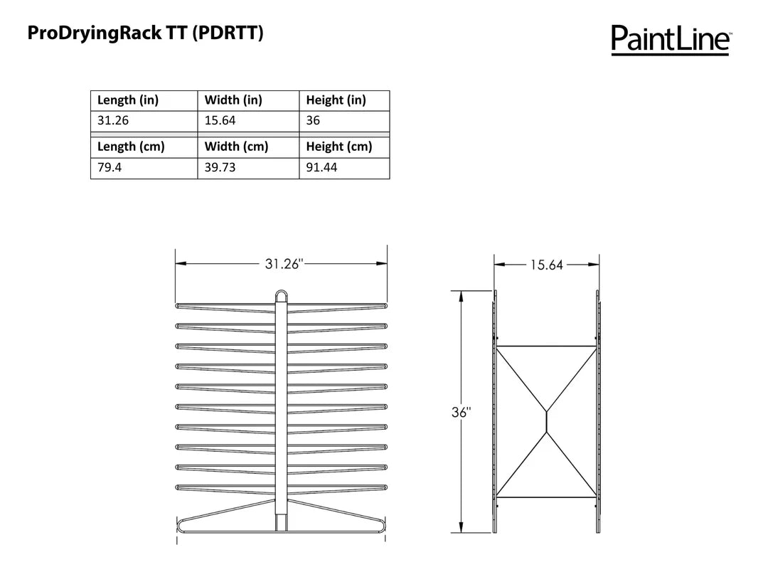20-Shelf Table Top Pro Drying Rack
