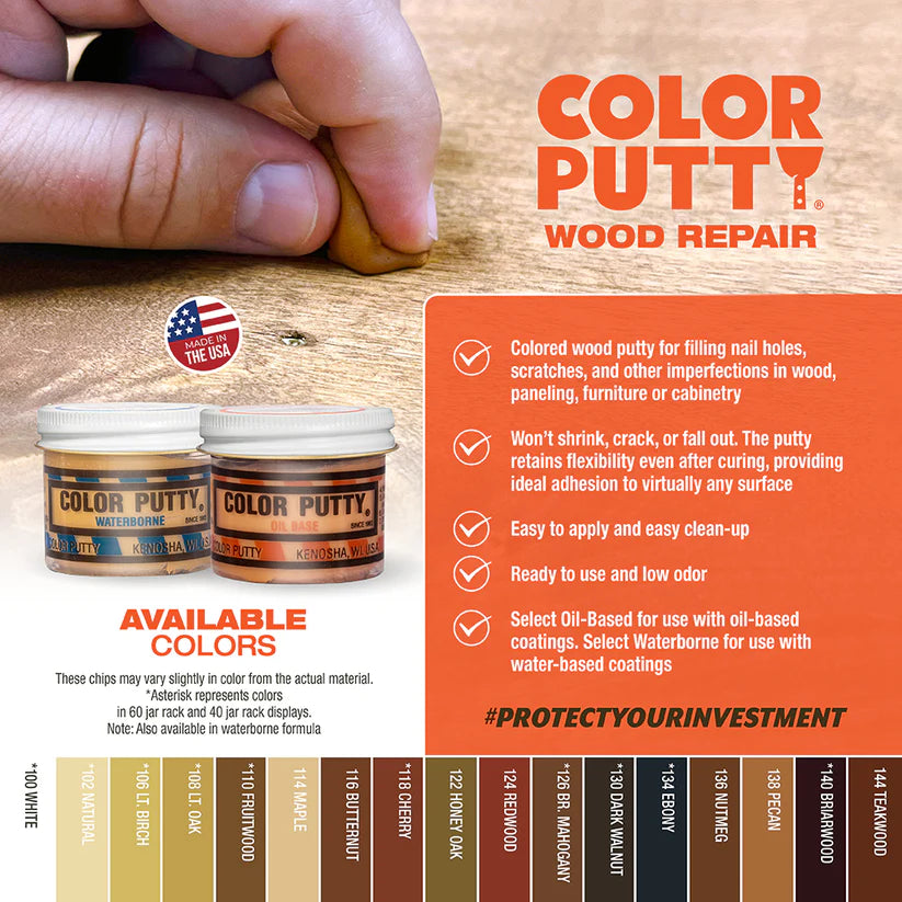 Color Putty Oil Based