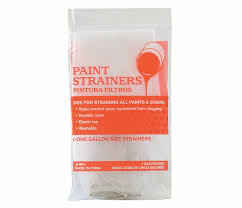 2-pack 1 Gallon Paint Strainers w/ Elastic Top