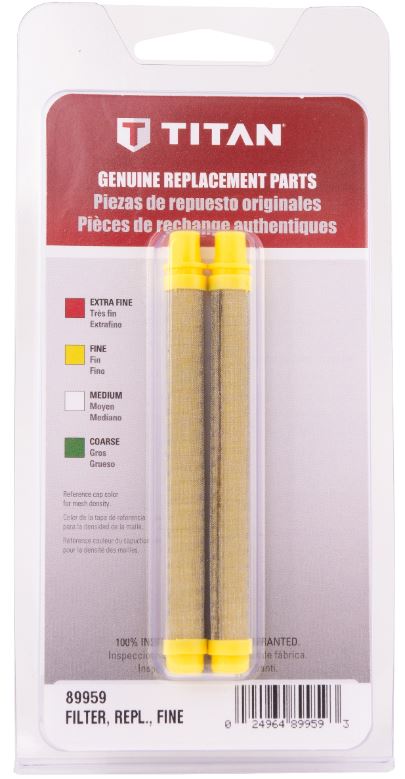 Titan Gun Filter (Unthreaded), 2 pack