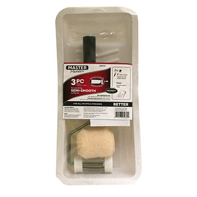 3 Piece Paint Tray Set, 3"