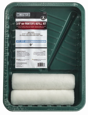 5-Pc. Paint Roller & Plastic Tray Kit
