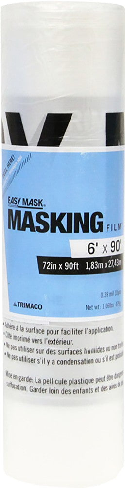 Premium Masking Film 6' x 90' .47Mil
