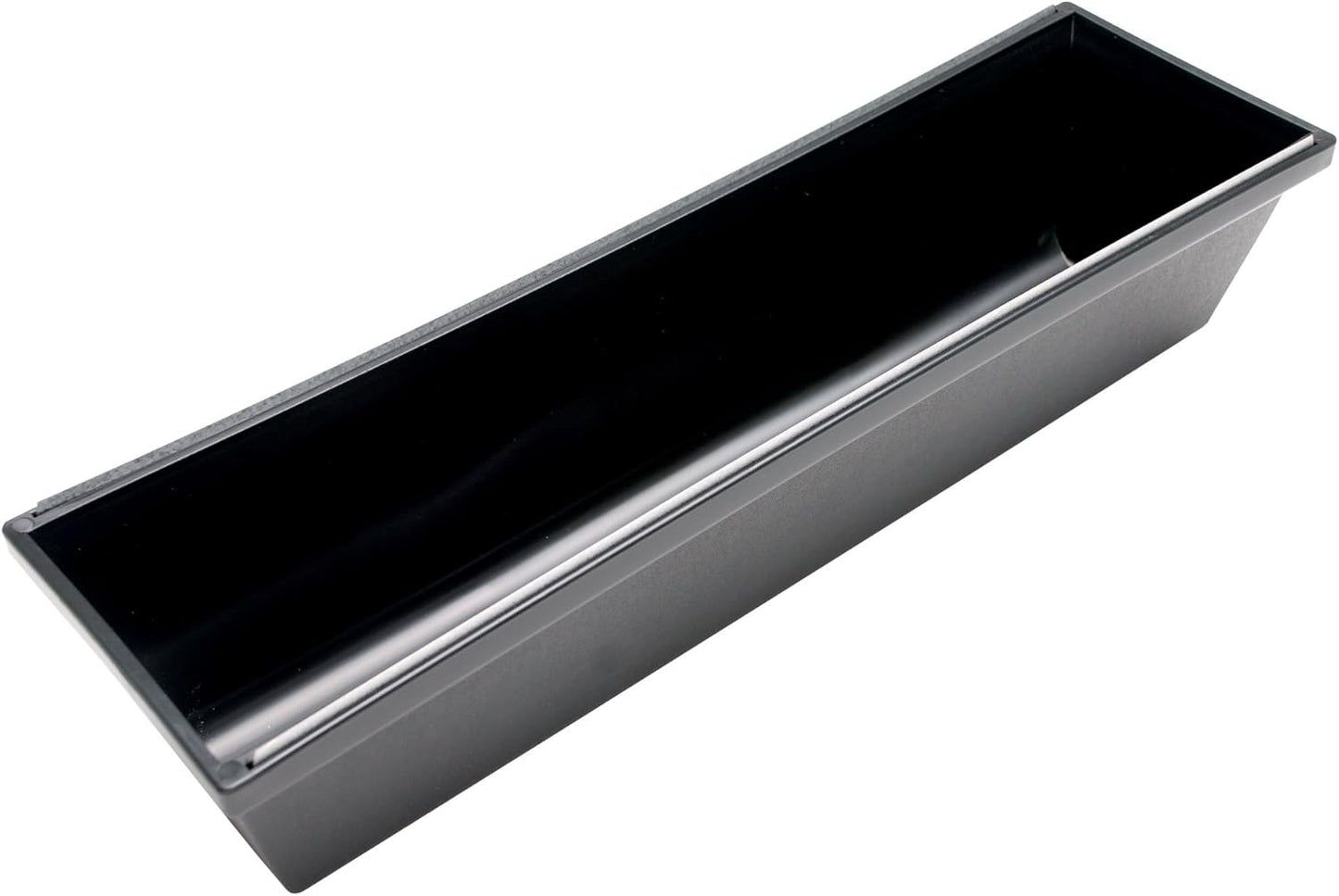 14" Plastic Mud Pan Bladed with Contour Bottom