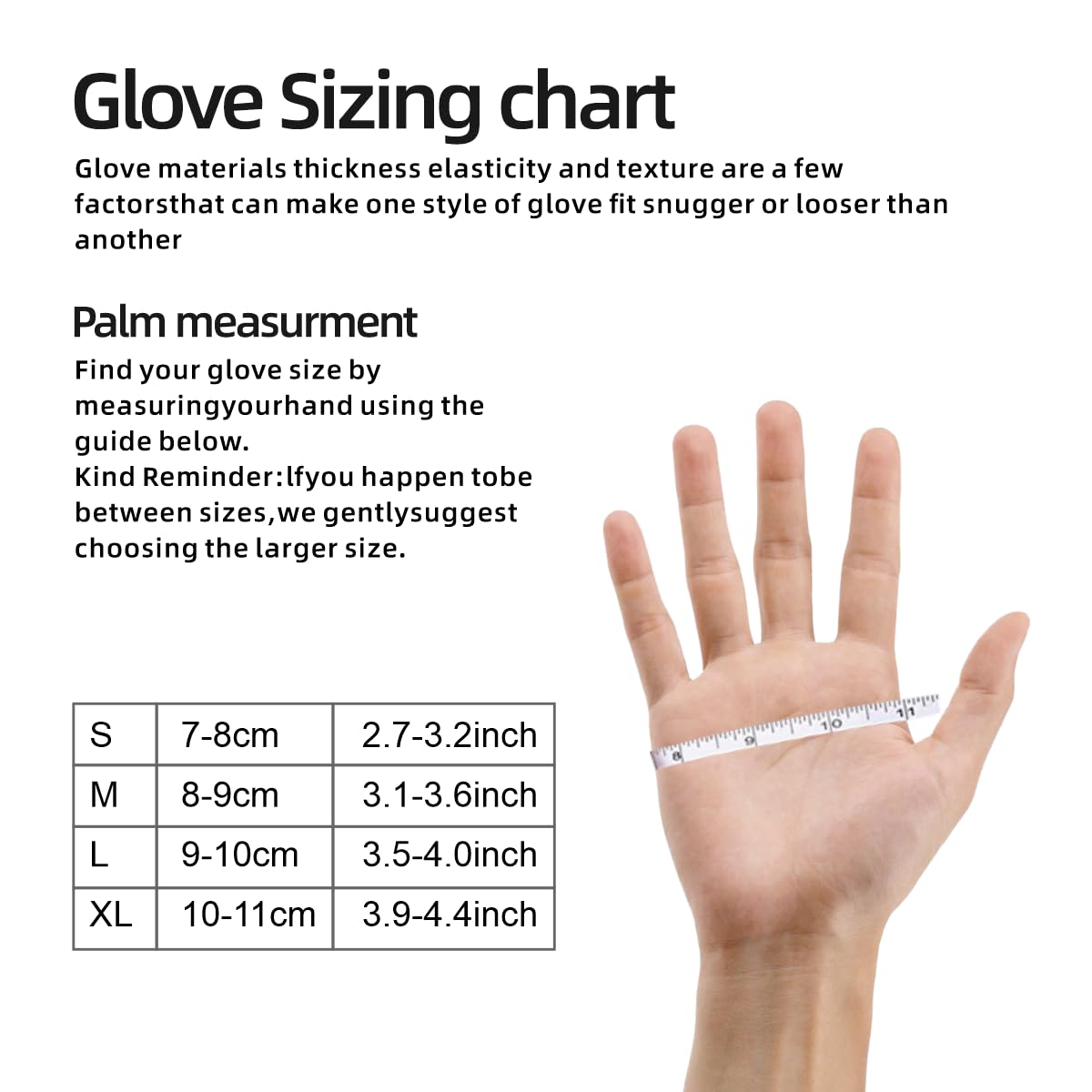 Nitrile Gloves Disposable, Powder Free, 100 pcs