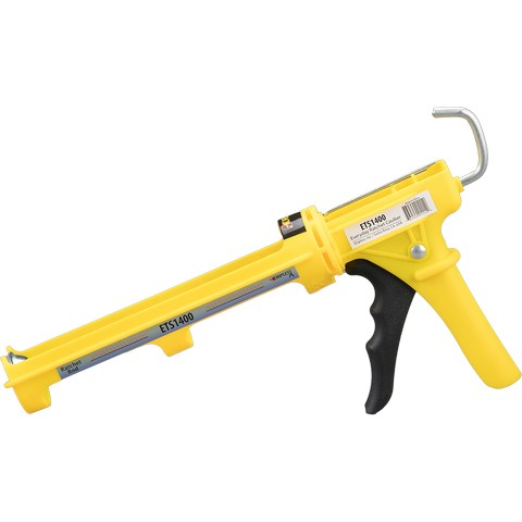 Dripless Ratchet Rod Caulk Gun