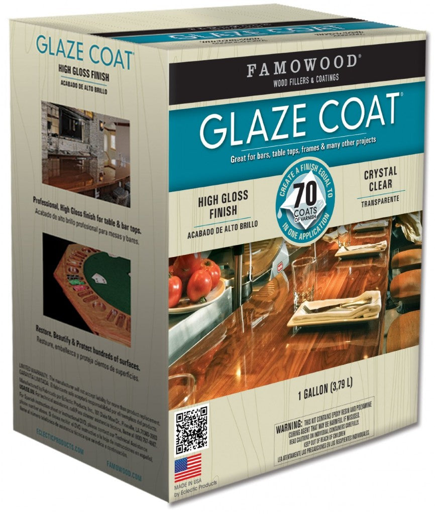 Pour-On High Gloss Epoxy Resin, Glaze Coat