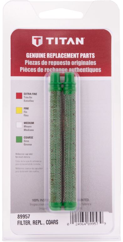 Titan Gun Filter (Unthreaded), 2 pack