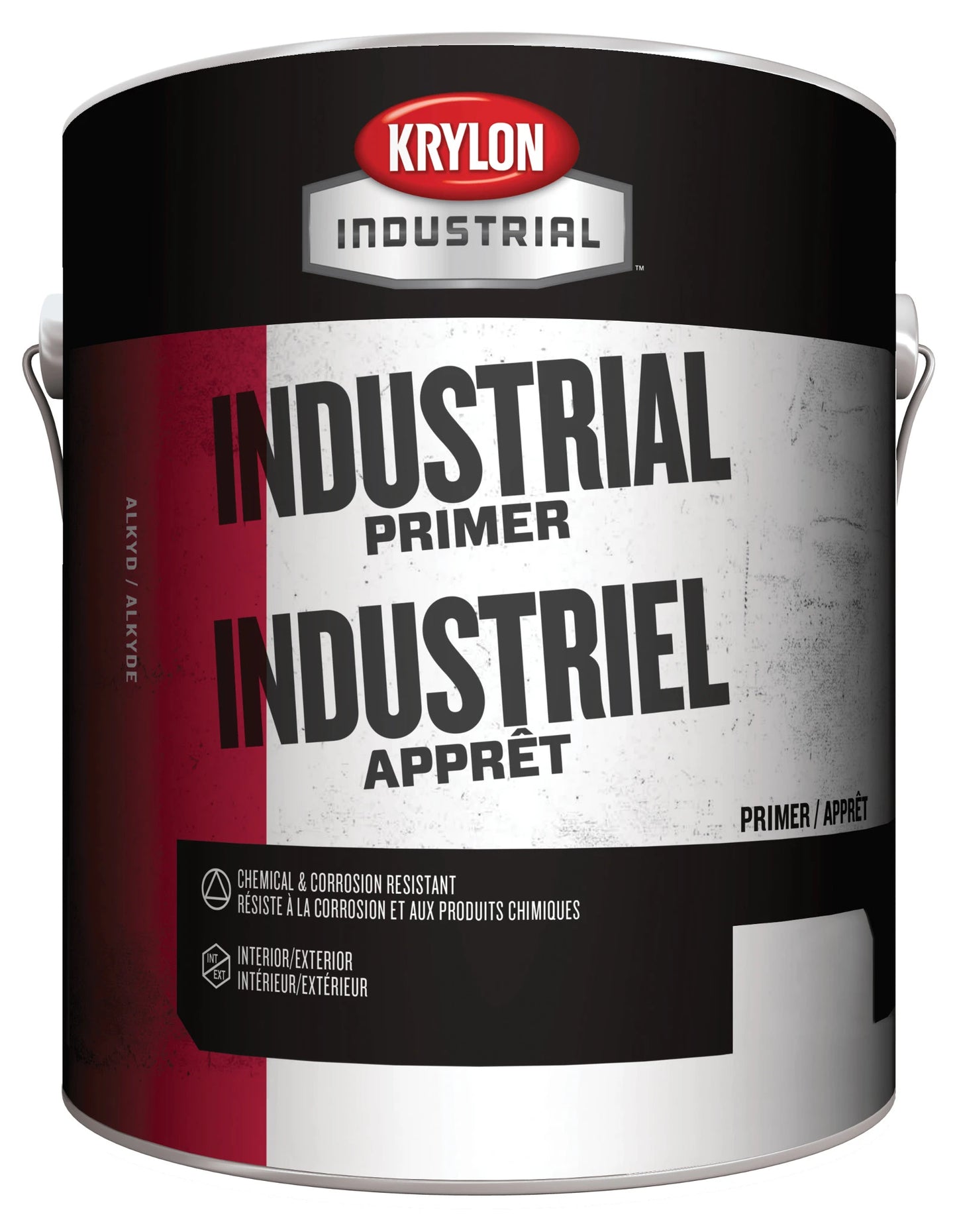 Krylon Industrial Primer, Interior/Exterior, Metal/Steel