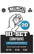 Murco Hot Mud, Hi-Set Drywall Joint Compound 20 minute, 18 lbs