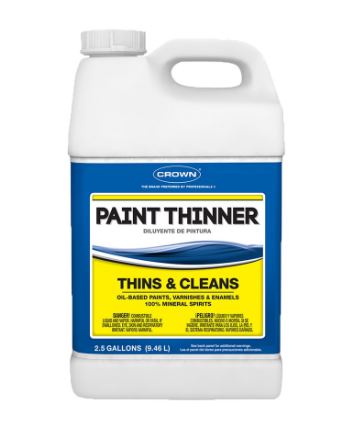 Paint Thinner 2.5 Gallons
