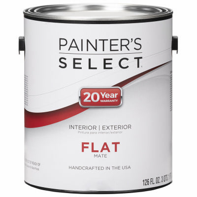 Painter's Select Acrylic Latex Paint, Interior/Exterior