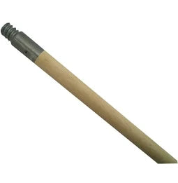 4' Wooden Extension Pole w/Metal Threaded Tip