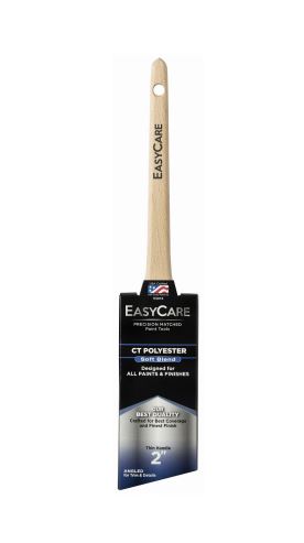 Thin Angled Sash Paint Brush, Wood Handle, 1-1/2", 2" and 2-1/2"